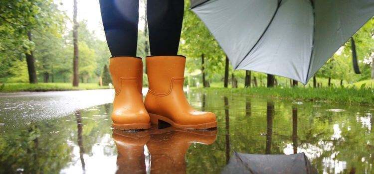 How to Wear Rain Boots to Work